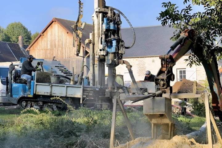 Forage puits d'eau Cher